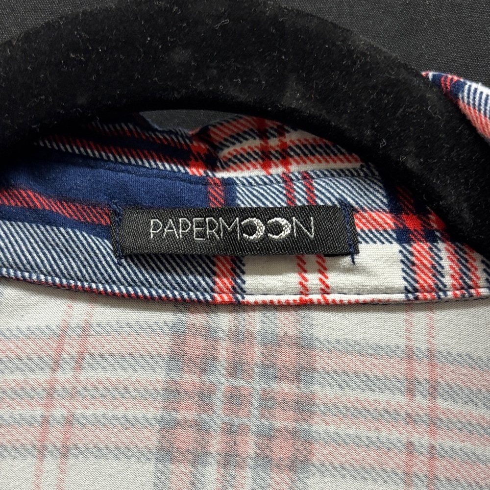 Plaid Button-Up Shirt - Picture 2 of 6